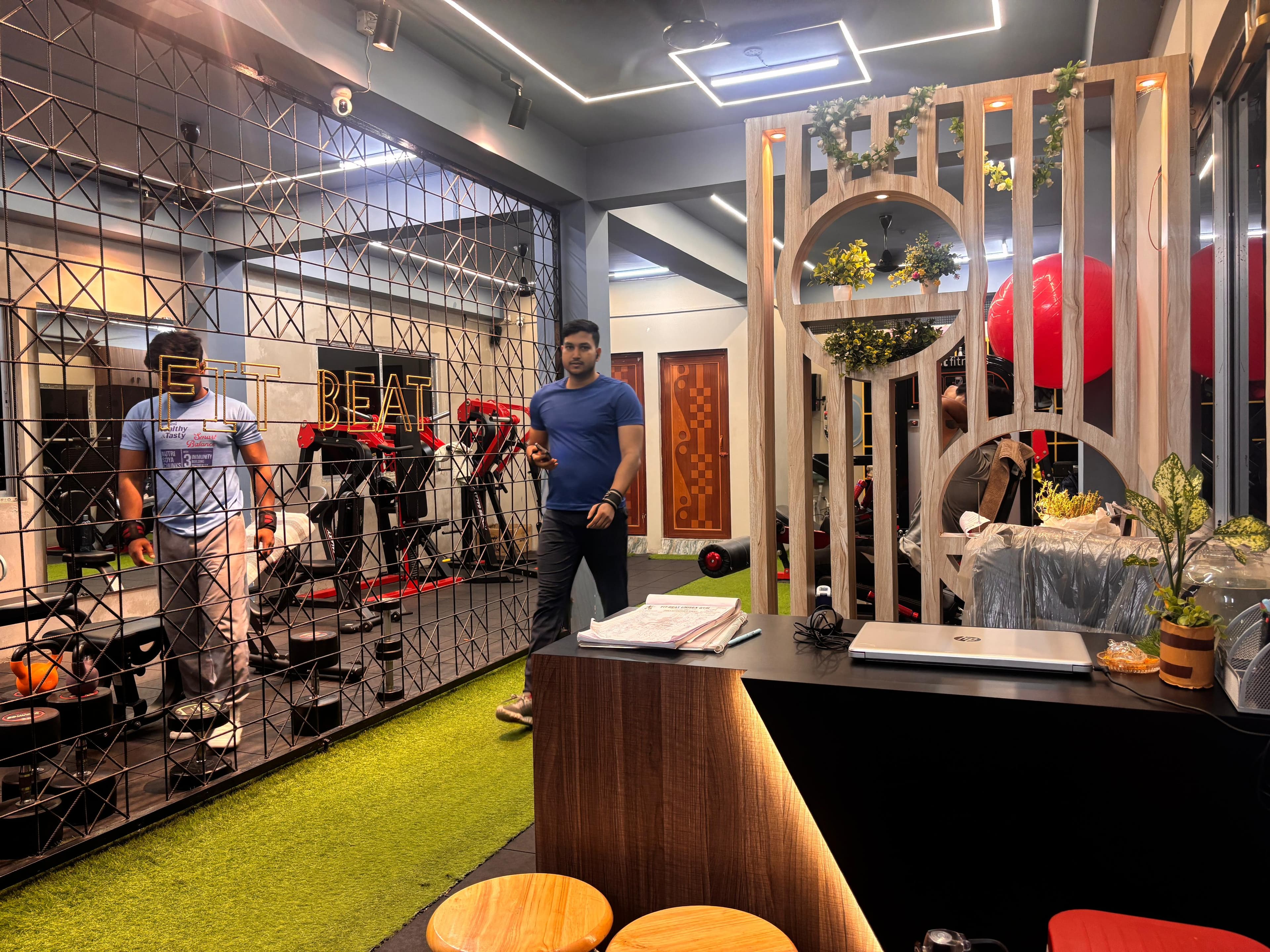 FIT-BEAT UNISEX GYM interior in Laketown, Ward 33